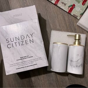Sunday Citizen Resin Bath Set